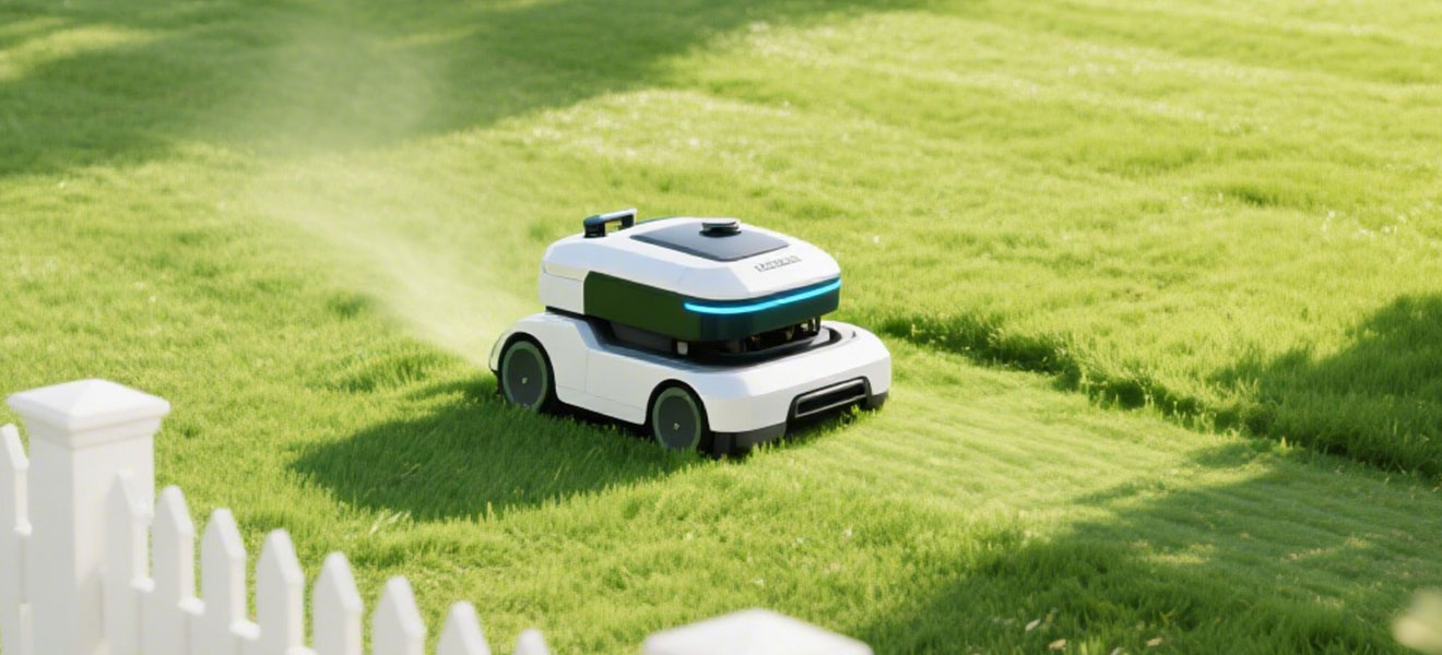 割草机器人工作场景