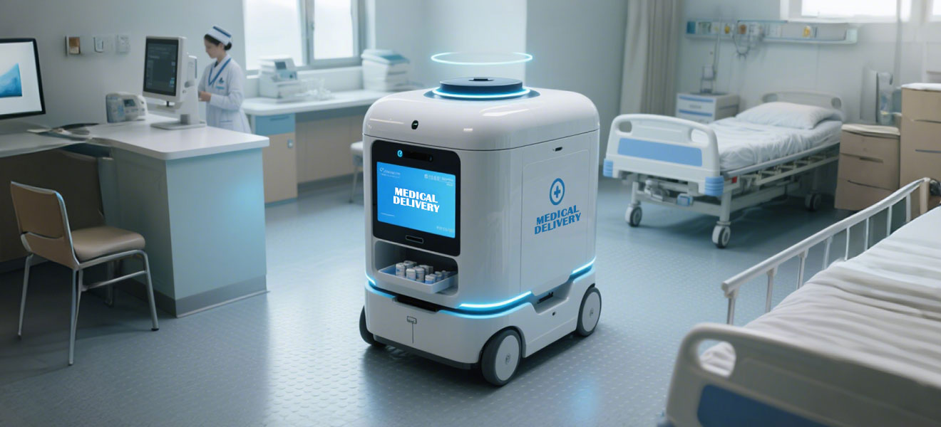 配送机器人工作场景